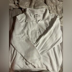 Vs pink quarter zip